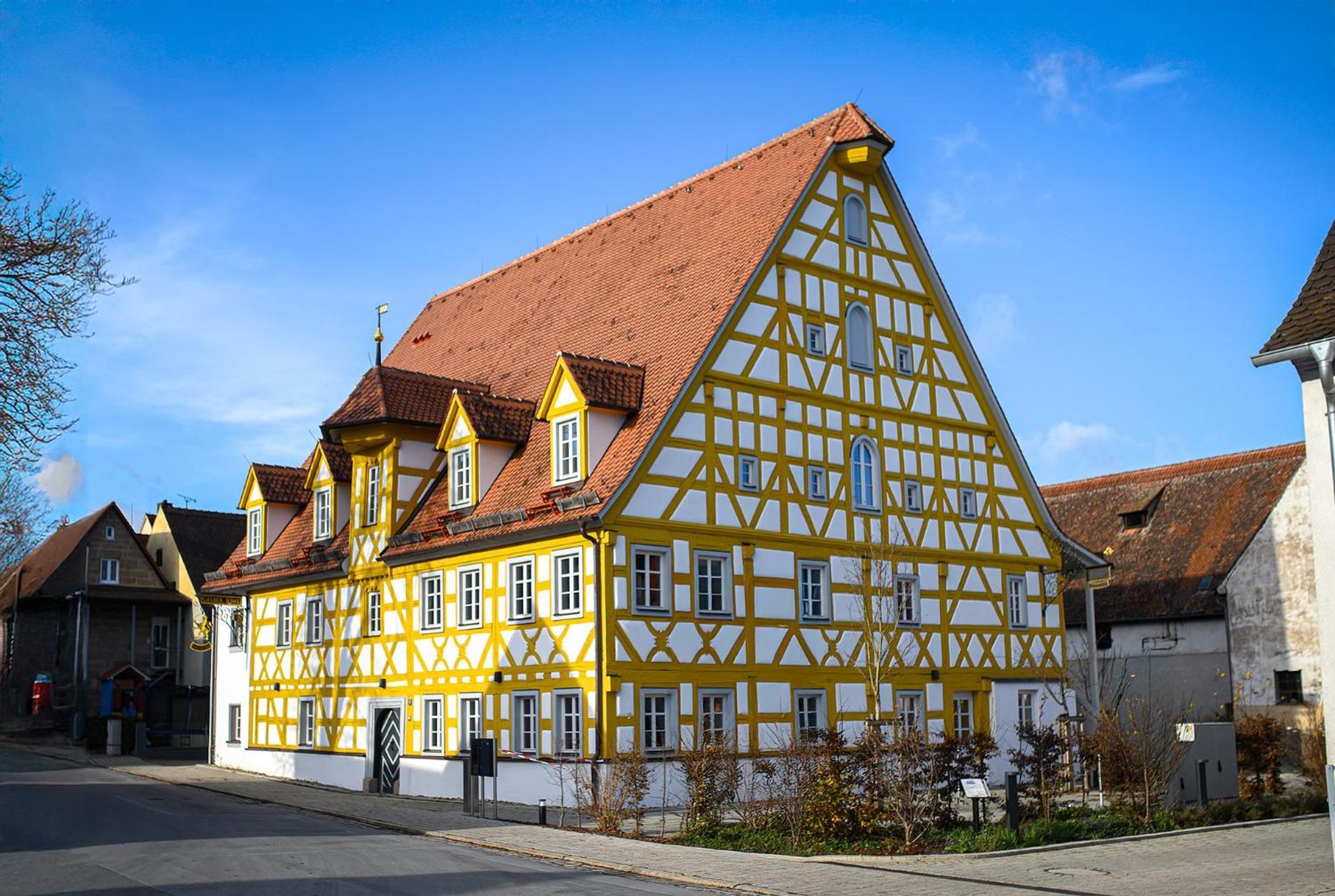 Hotel Gelber Loewe Grosshabersdorf Exterior photo